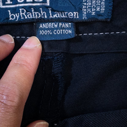 [メンズW35] 90〜00年代 Polo by Ralph Lauren/ポロバイラルフローレン チノパン ANDREW PANT ツータック