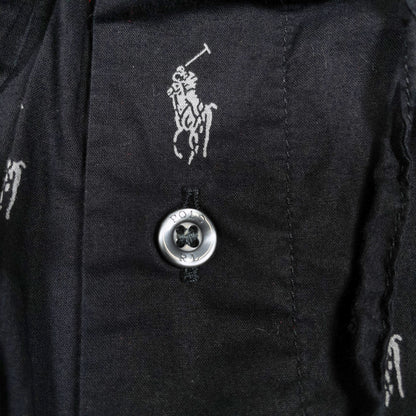 [メンズL] 00年代 Polo Ralph Lauren/ポロラルフローレン イージーパンツ ポニー総柄 パジャマパンツ