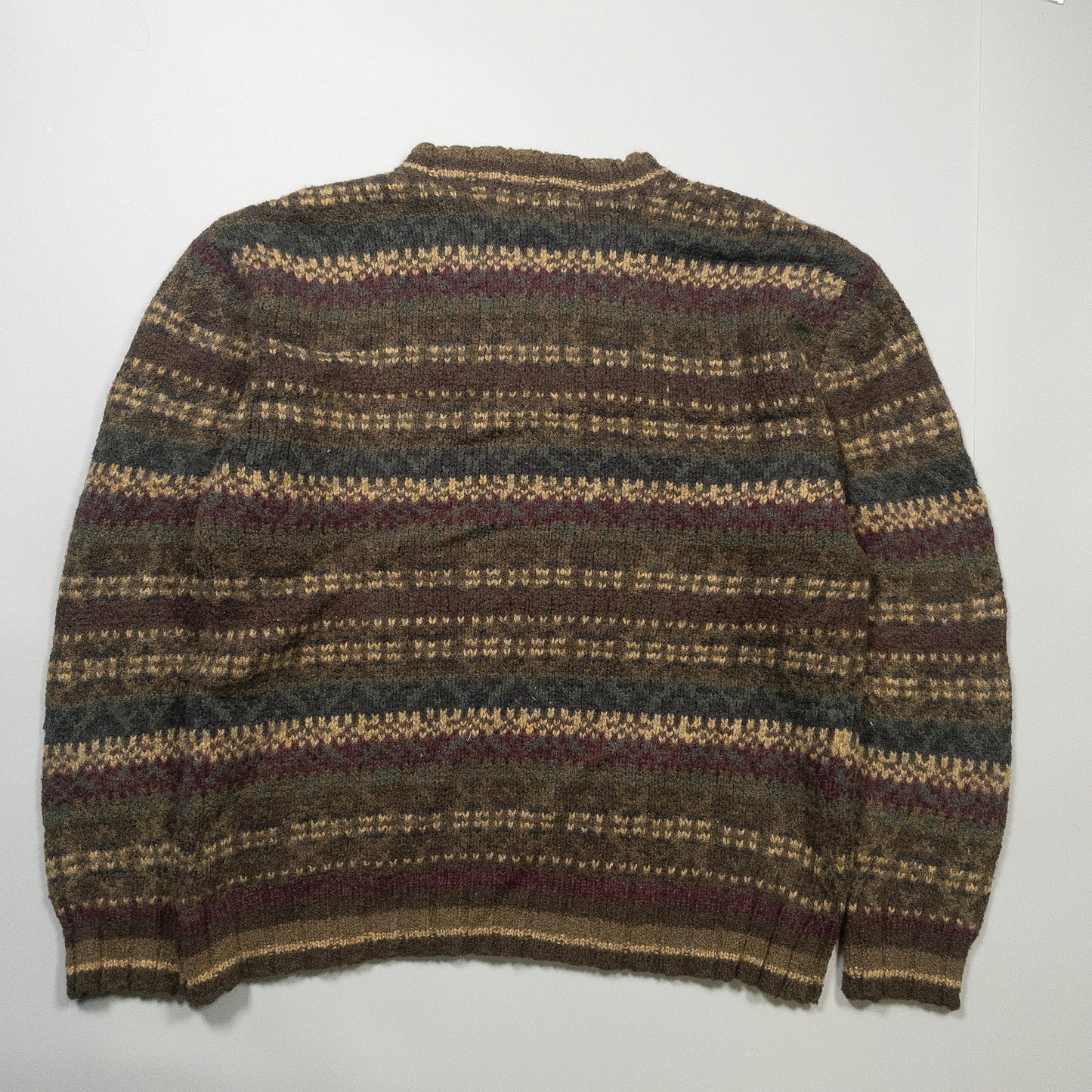 [メンズXL] 90〜00年代 AMERICAN EAGLE/アメリカンイーグル ニット セーター フェアアイル柄