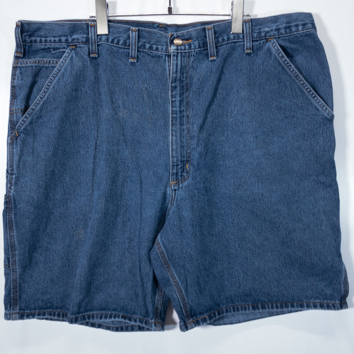 [メンズW43] 00〜10年代 Carhartt/カーハート ショートパンツ デニムショーツ ロゴ