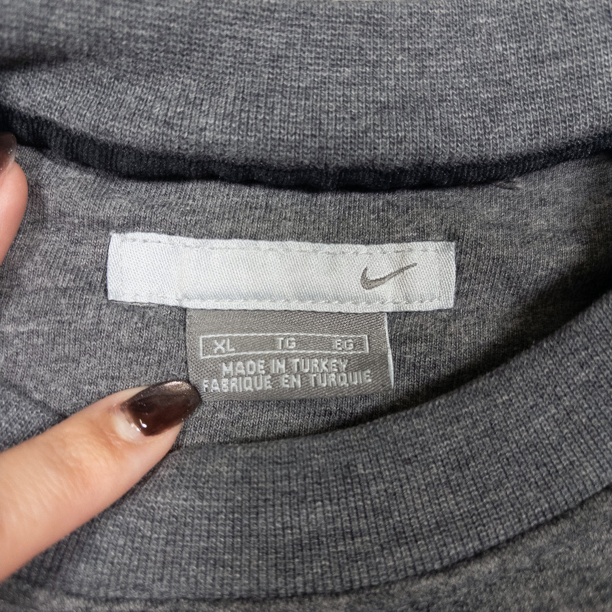 [メンズXXL] 00年代 Nike/ナイキ スウェット トレーナー ワンポイント ビッグサイズ