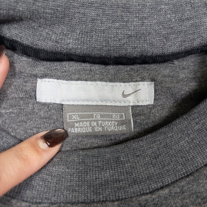 [メンズXXL] 00年代 Nike/ナイキ スウェット トレーナー ワンポイント ビッグサイズ