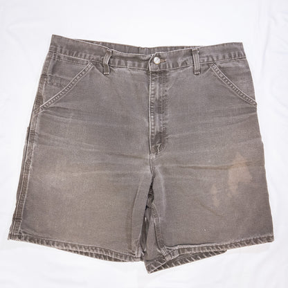 [メンズW34] 90〜00年代 Carhartt/カーハート ショートパンツ ワークショーツ ダック地 ペインターショーツ