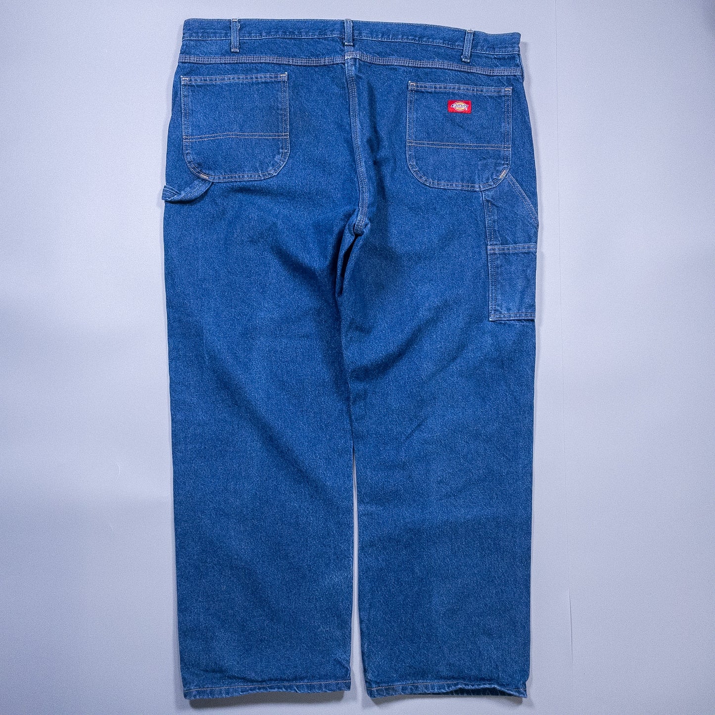 [メンズW45] 00年代 Dickies/ディッキーズ デニム ジーンズ ペインターパンツ オーバーサイズ