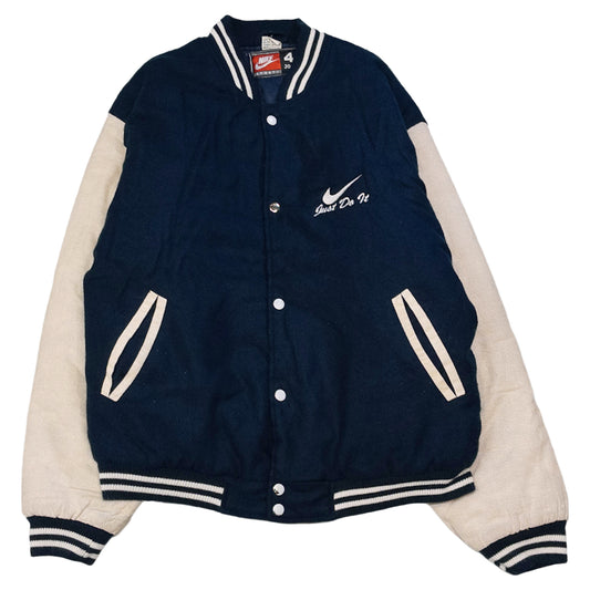 [メンズXXL] 90〜00年代 Nike/ナイキ スタジャン 45 JORDAN バーシティジャケット