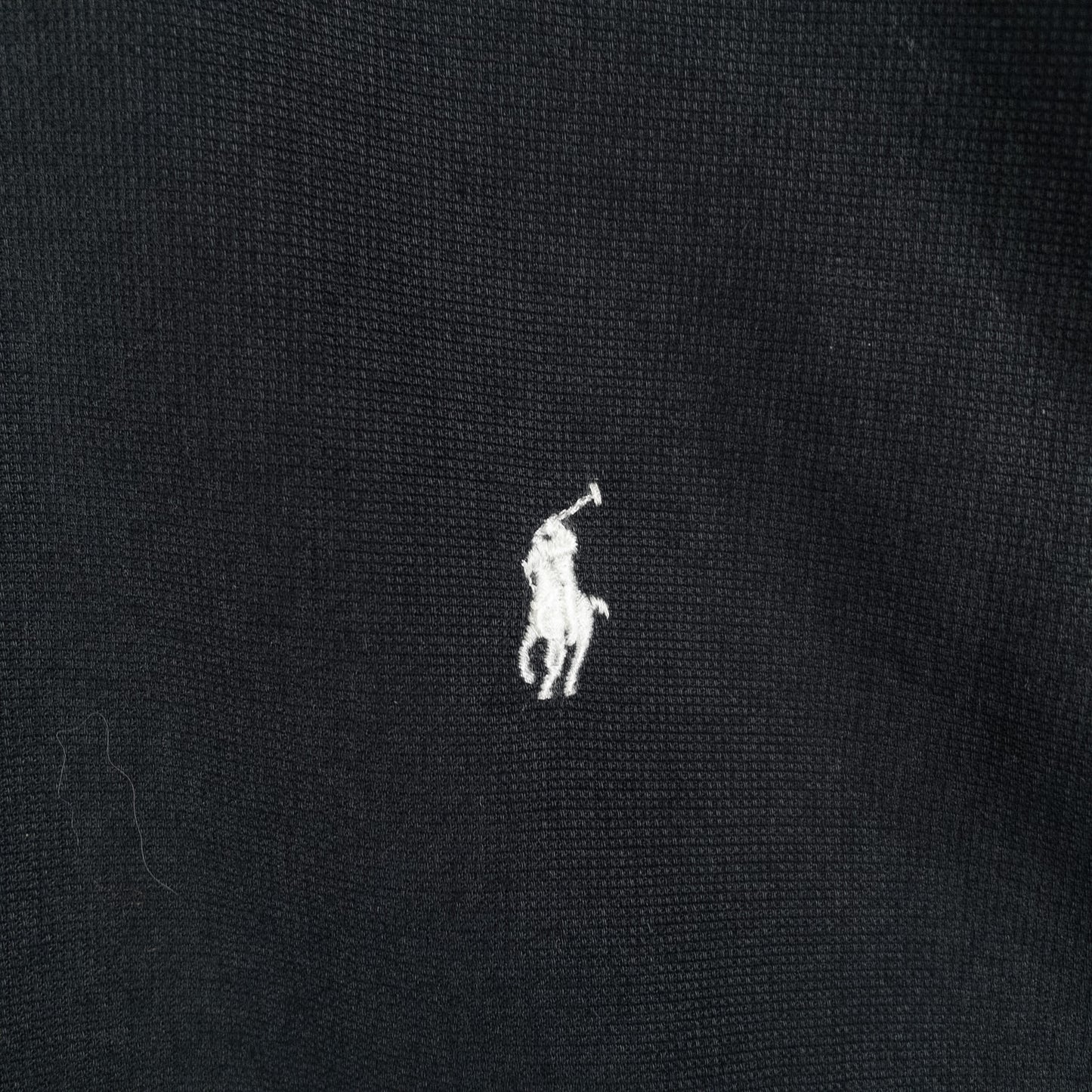 [メンズ4XL以上] 90〜00年代 Polo by Ralph Lauren/ポロバイラルフローレン 半袖シャツ 開襟シャツ 黒染め