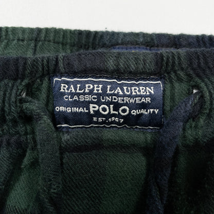 [メンズXL] 00年代 Polo Ralph Lauren/ポロラルフローレン スウェットパンツ パジャマパンツ スリーピングパンツ ブラックウォッチ