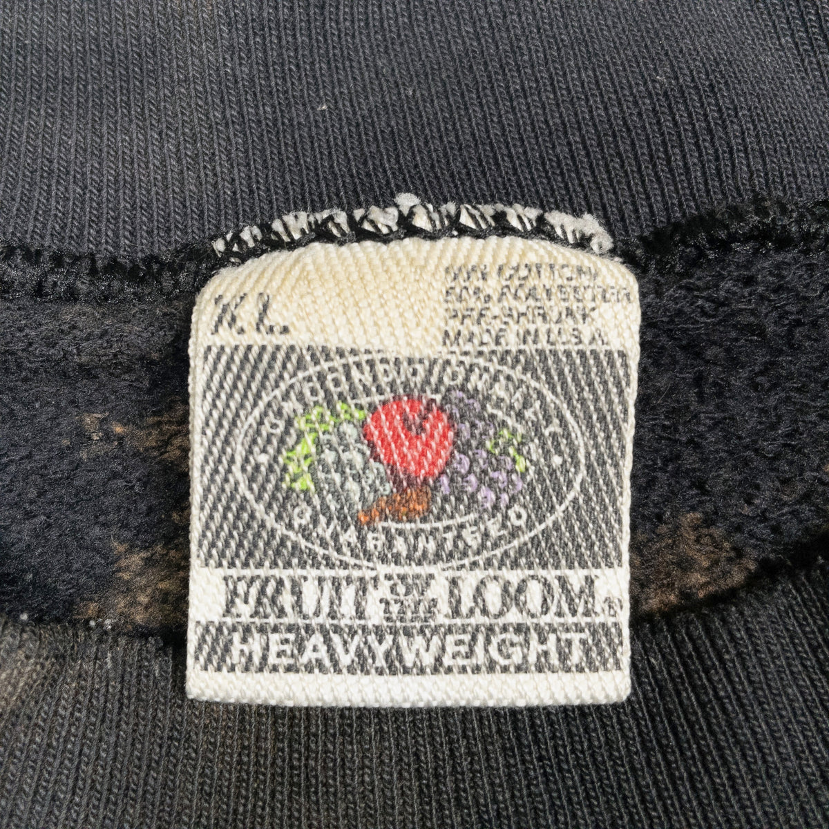 [メンズXXL] 90年代 Fruit of the Loom/フルーツオブザルーム スウェット トレーナー HEAVYWEIGHT USA製 タイダイ染め