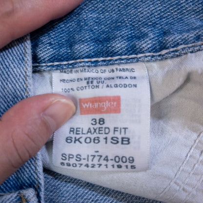 [メンズW36] 00年代 Wrangler/ラングラー ショートパンツ デニムショーツ