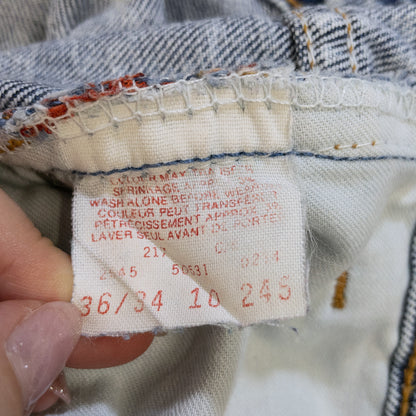 [メンズW33] 80〜90年代 Levi's/リーバイス デニム ジーンズ 531 ケミカルウォッシュ