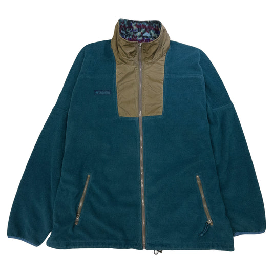 [メンズXXL] 90年代 Columbia/コロンビア フリースジャケット