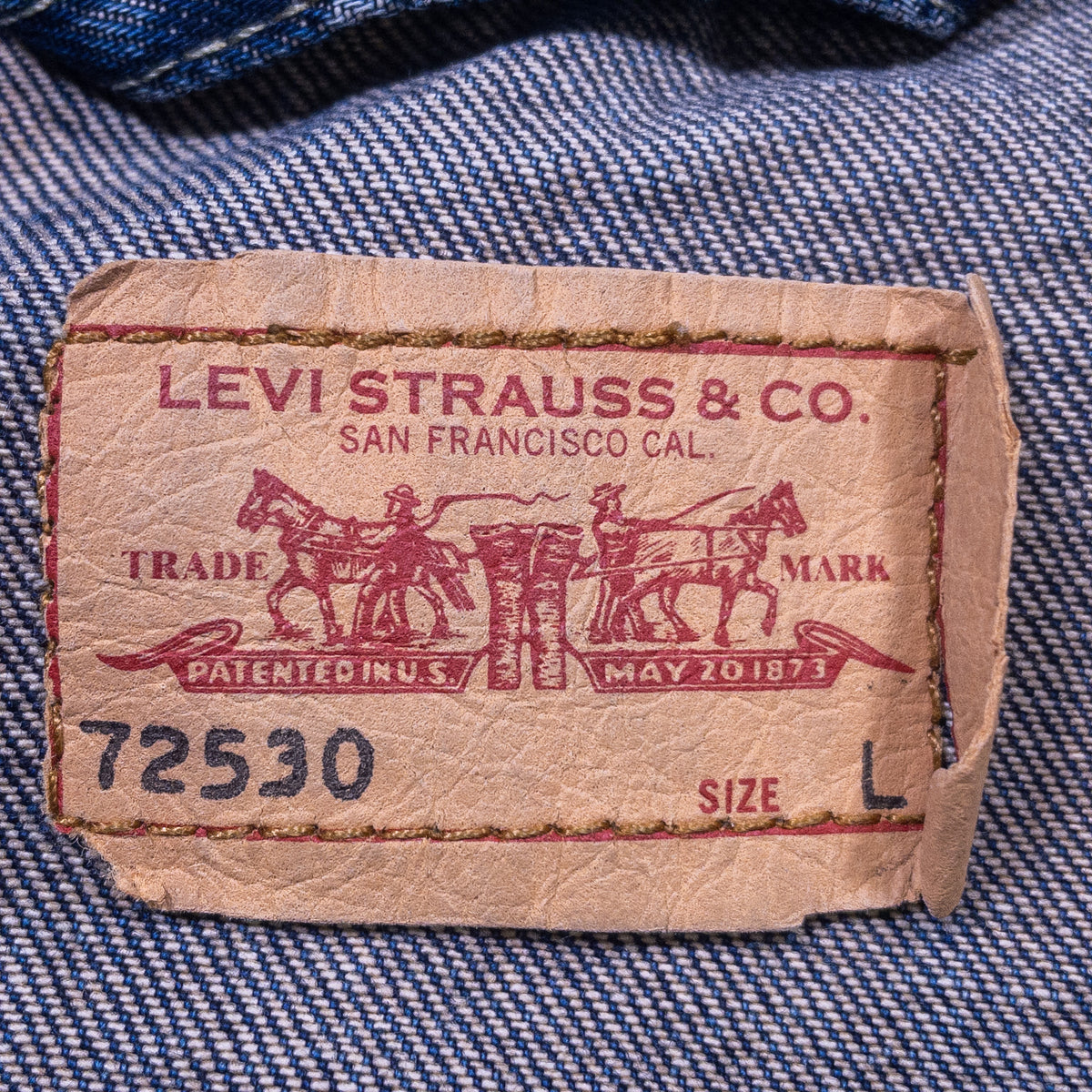 [メンズS] 00年代 Levi's/リーバイス Gジャン・デニムジャケット 72530
