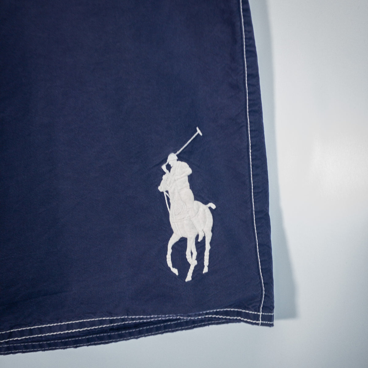 [メンズW39] 90年代 Polo by Ralph Lauren/ポロバイラルフローレン ショートパンツ・ハーフパンツ ナイロンショーツ 刺繍ロゴ