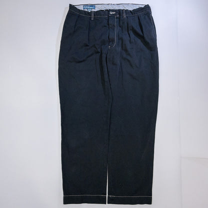 [メンズW33] 90〜00年代 Polo by Ralph Lauren/ポロバイラルフローレン チノパン ETHAN PANT 黒染め