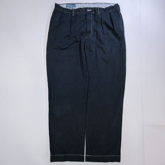 [メンズW33] 90〜00年代 Polo by Ralph Lauren/ポロバイラルフローレン チノパン ETHAN PANT 黒染め