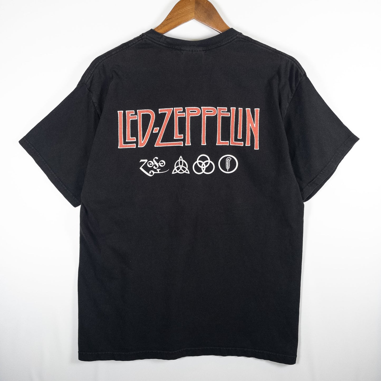 [メンズM] 00年代 Hanes/ヘインズ Tシャツ LED-ZEPPELIN レッドツェッペリン バンドT/バンT
