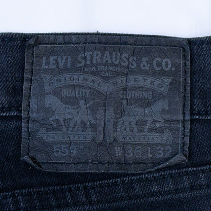 [メンズW37] 00年代 Levi's/リーバイス デニム ジーンズ 559 ブラックデニム