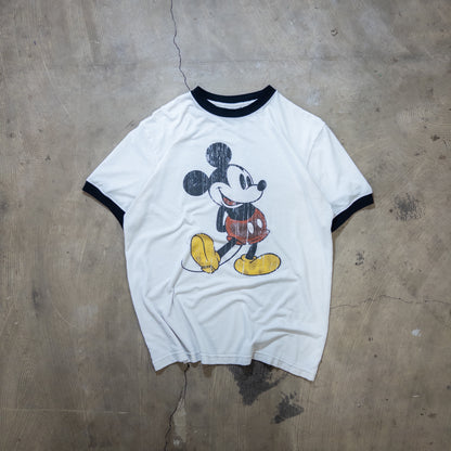 [メンズL] Disney/ディズニー Tシャツ ディズニー ミッキーマウス キャラT