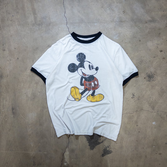 [メンズL] Disney/ディズニー Tシャツ ディズニー ミッキーマウス キャラT