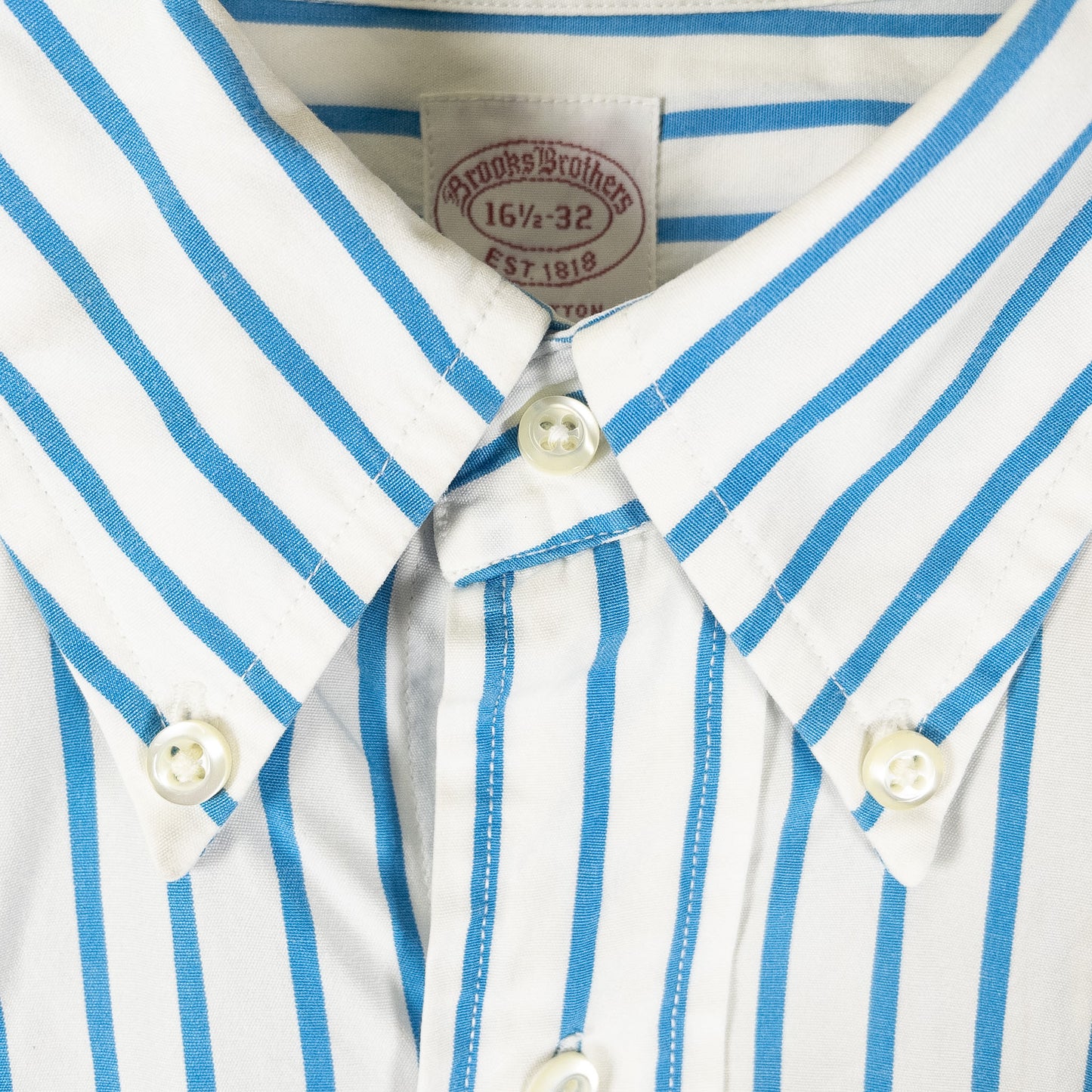 [メンズXL] 00年代 Brooks Brothers/ブルックスブラザーズ 長袖シャツ ストライプ
