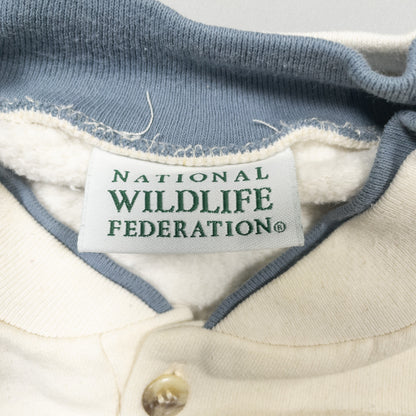 [メンズXL] 90年代 NATIONAL WILDLIFE FEDERATION スウェット トレーナー USA製 アート