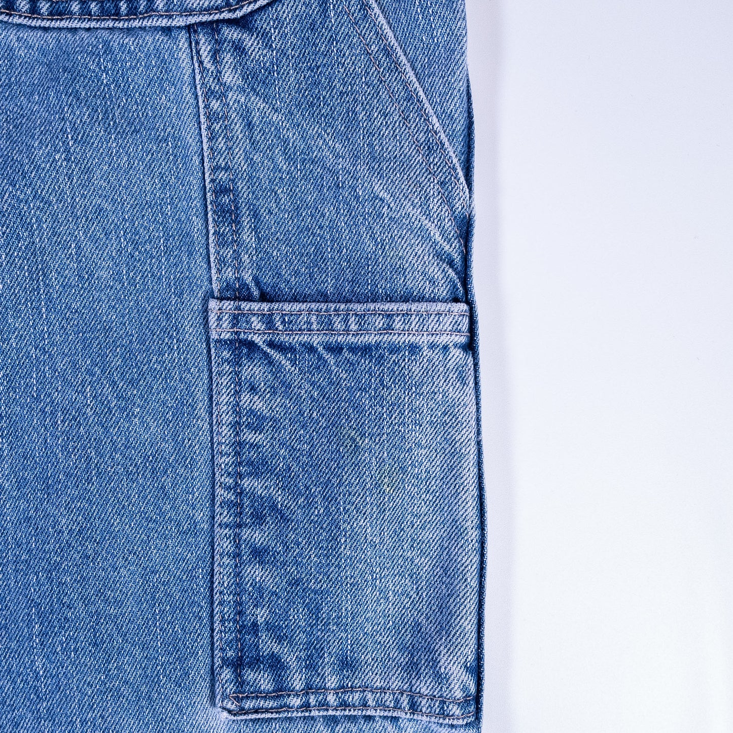 [メンズW38] 00年代 Dickies/ディッキーズ デニム ジーンズ ペインターパンツ オーバーサイズ