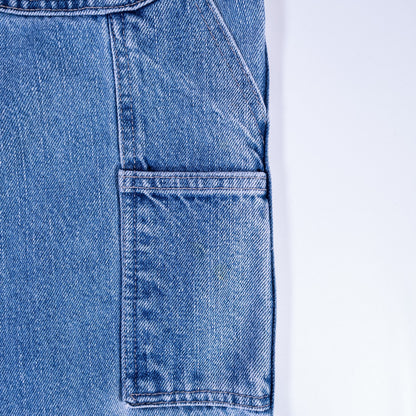 [メンズW38] 00年代 Dickies/ディッキーズ デニム ジーンズ ペインターパンツ オーバーサイズ