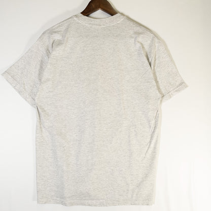 [メンズS] 90年代 Hanes/ヘインズ Tシャツ アニマルT 犬 BAILEY フロッキープリント