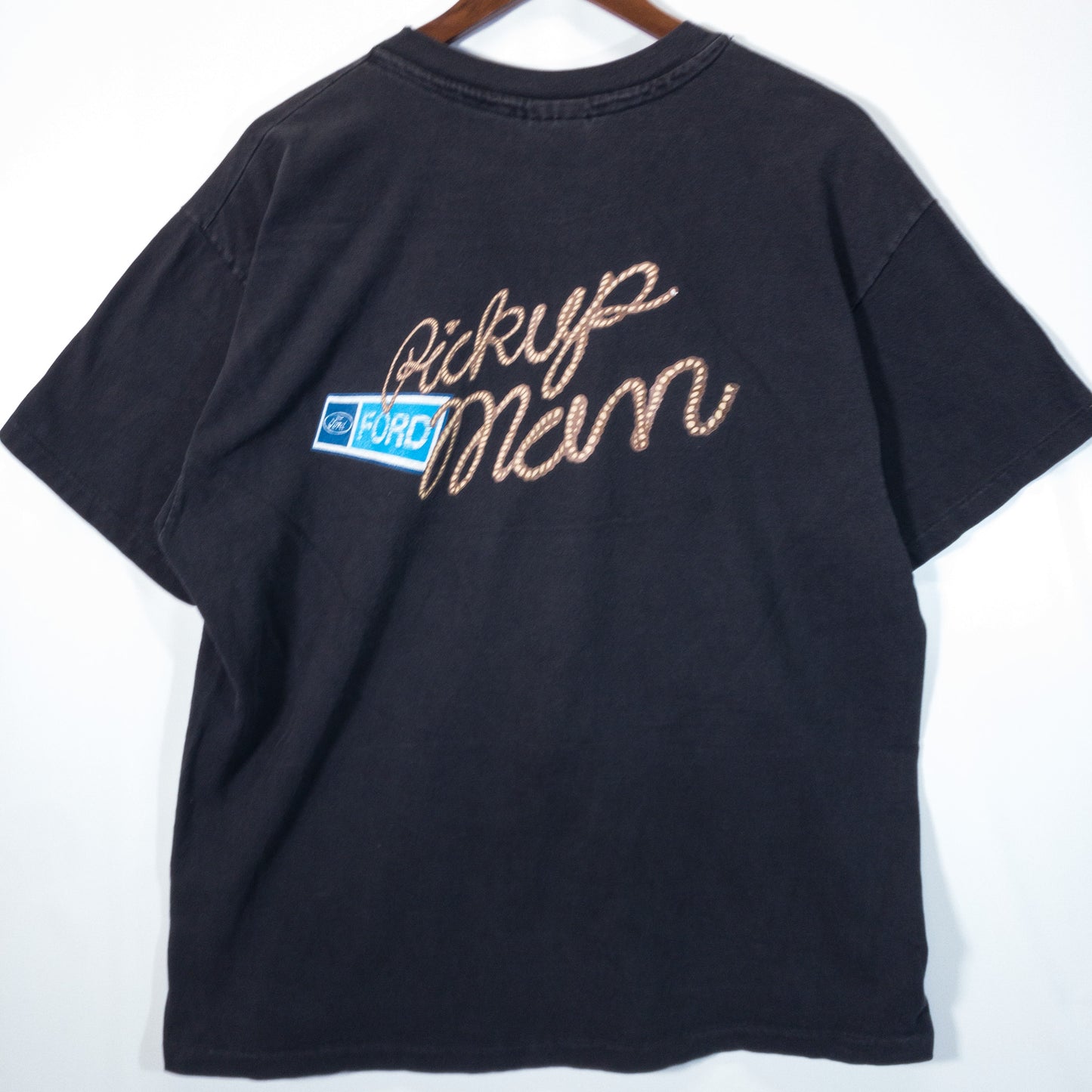 [メンズM] 90年代 Hanes/ヘインズ Tシャツ FORD フォード 企業 T