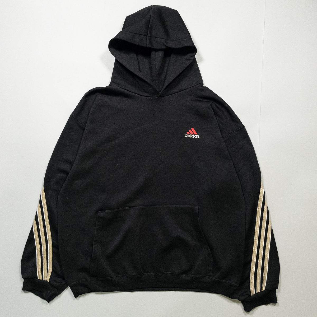 [メンズXL] 90年代 adidas/アディダス パーカー 3ストライプ