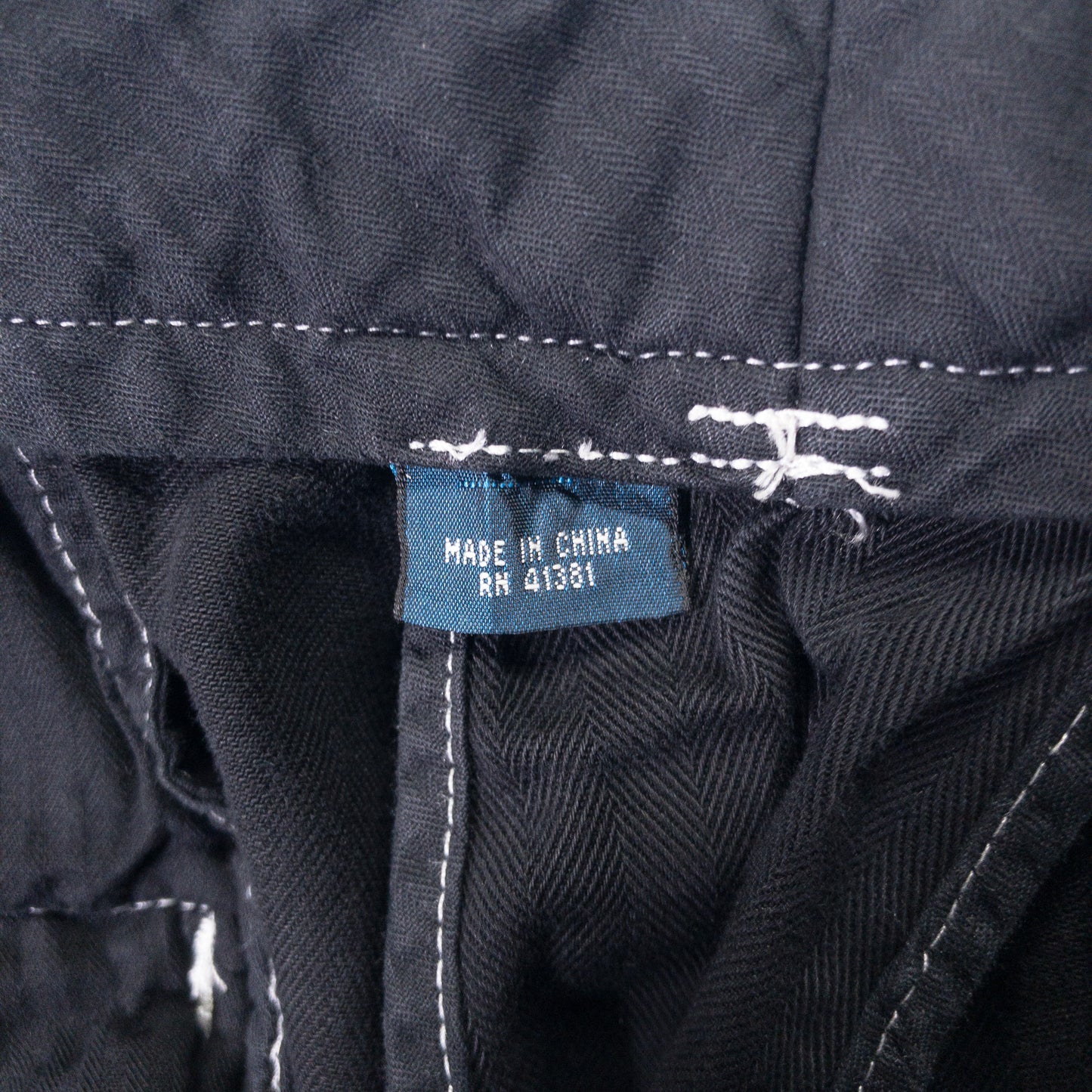 [メンズW35] 00〜10年代 Polo Ralph Lauren/ポロラルフローレン チノパン ボタンフライ 黒染め