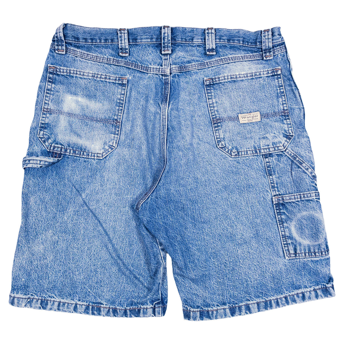 [メンズW38] 00年代 Wrangler/ラングラー ショートパンツ デニムショーツ ペインターショーツ