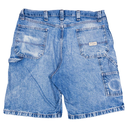 [メンズW38] 00年代 Wrangler/ラングラー ショートパンツ デニムショーツ ペインターショーツ