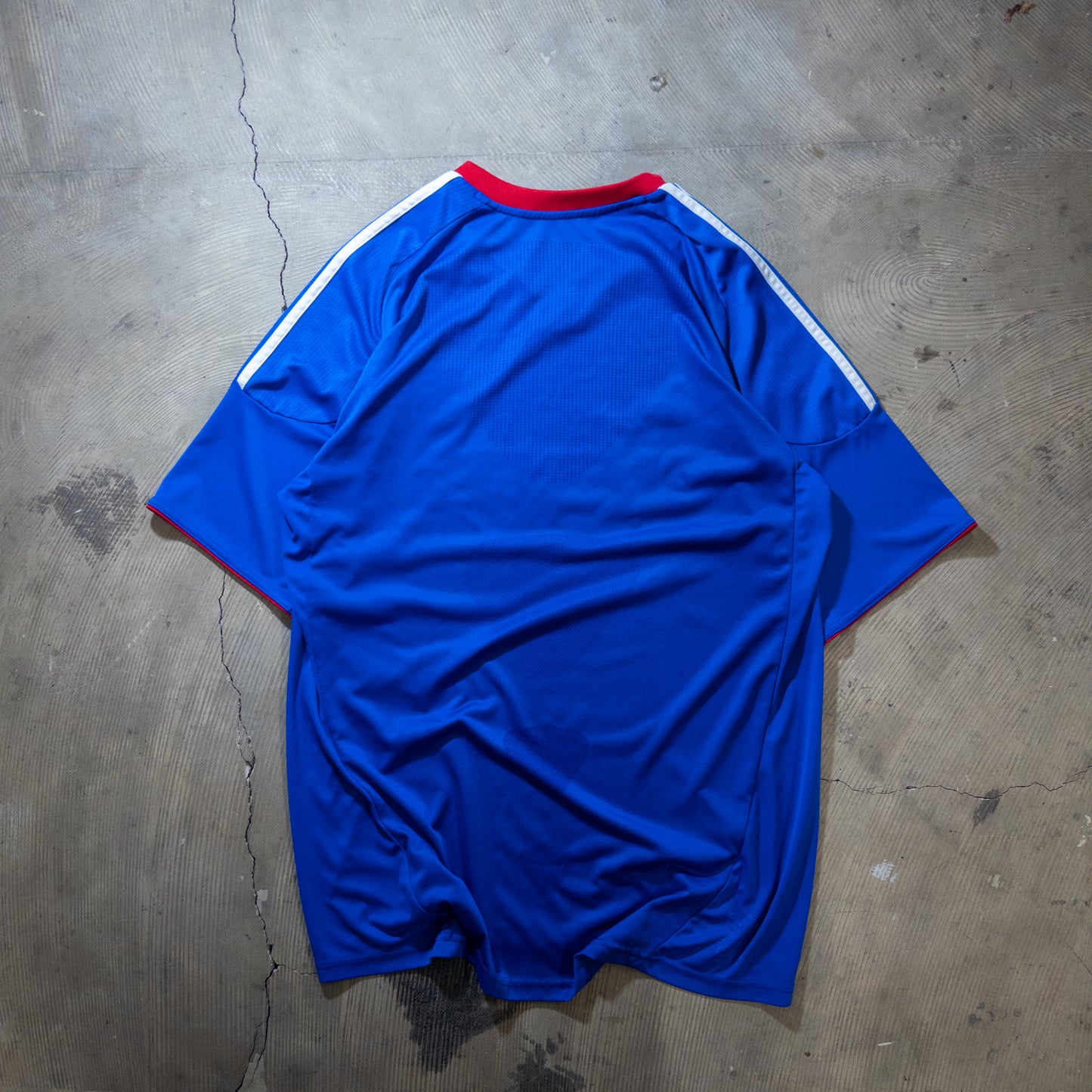 [メンズL] 00年代 adidas/アディダス ゲームシャツ サッカーユニフォーム チェルシーFC