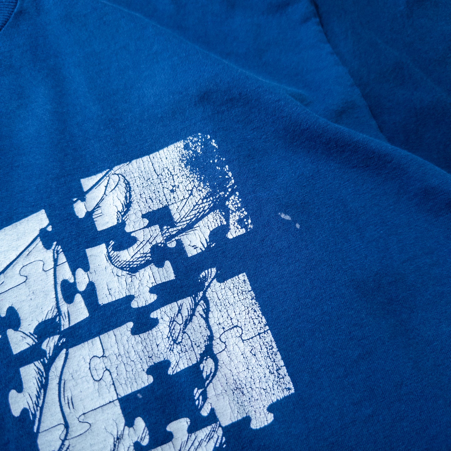 [メンズL] 90年代 Fruit of the Loom/フルーツオブザルーム Tシャツ Markoma Bible Academy アートＴ