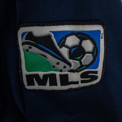 LA Galaxy ロサンゼルスギャラクシー ベッカム サッカーシャツ L ネイビー ロゴ刺繍 23バックプリント adidas/アディダス
