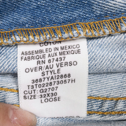 [メンズW32] 90〜00年代 POLO JEANS COMPANY/ポロジーンズカンパニー デニム ジーンズ LOOSE 星条旗