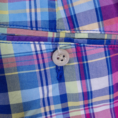 [メンズW32] 90〜00年代 Polo by Ralph Lauren/ポロバイラルフローレン ショートパンツ ショーツ マルチカラー チェック柄