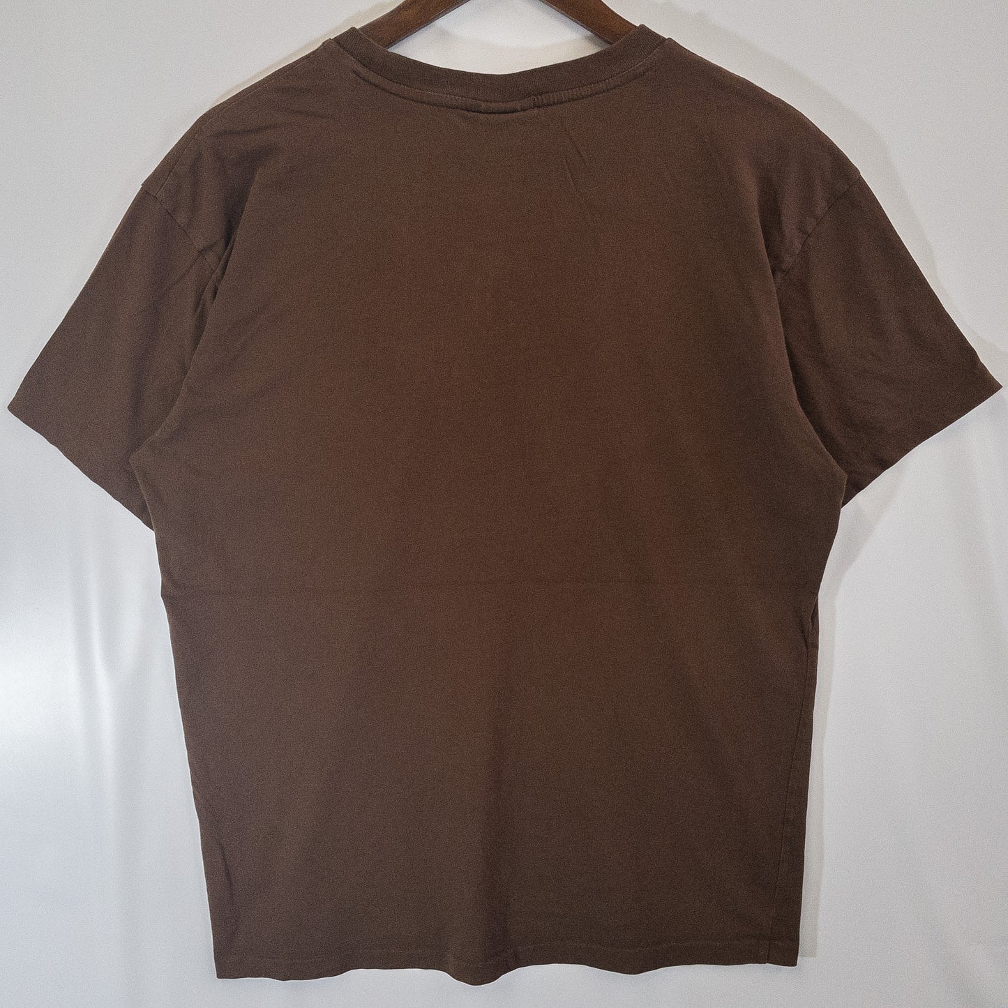 Tシャツ M ブラウン ワンポイント刺繍 ポケット Polo Ralph Lauren/ポロラルフローレン