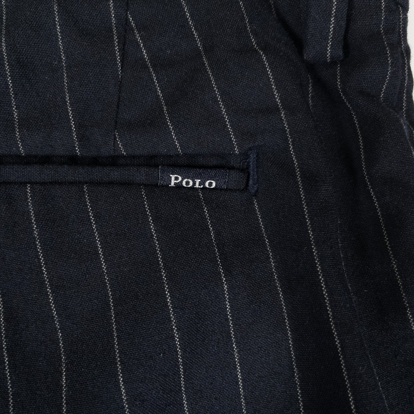 [メンズW34] 00年代 Polo Ralph Lauren/ポロラルフローレン スラックス SLIM FIT ストライプ