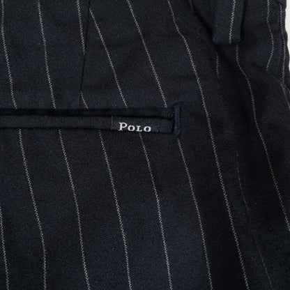 [メンズW34] 00年代 Polo Ralph Lauren/ポロラルフローレン スラックス SLIM FIT ストライプ