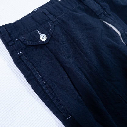 [メンズW34] 90年代 Polo by Ralph Lauren/ポロバイラルフローレン スラックス シアサッカー 黒染め