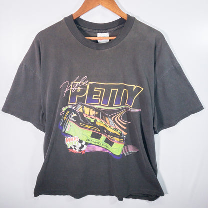 [メンズXL] 90年代 Hanes/ヘインズ Tシャツ モーターサイクルT フェード