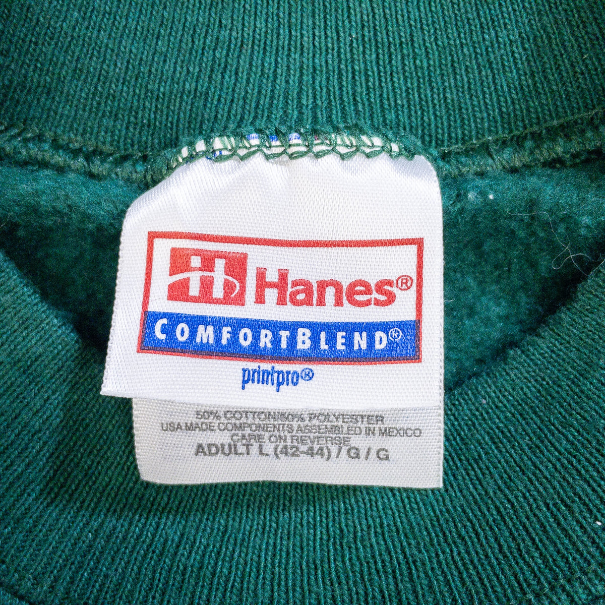 [メンズL] 90年代 Hanes/ヘインズ スウェット トレーナー 無地 ブランクスウェット