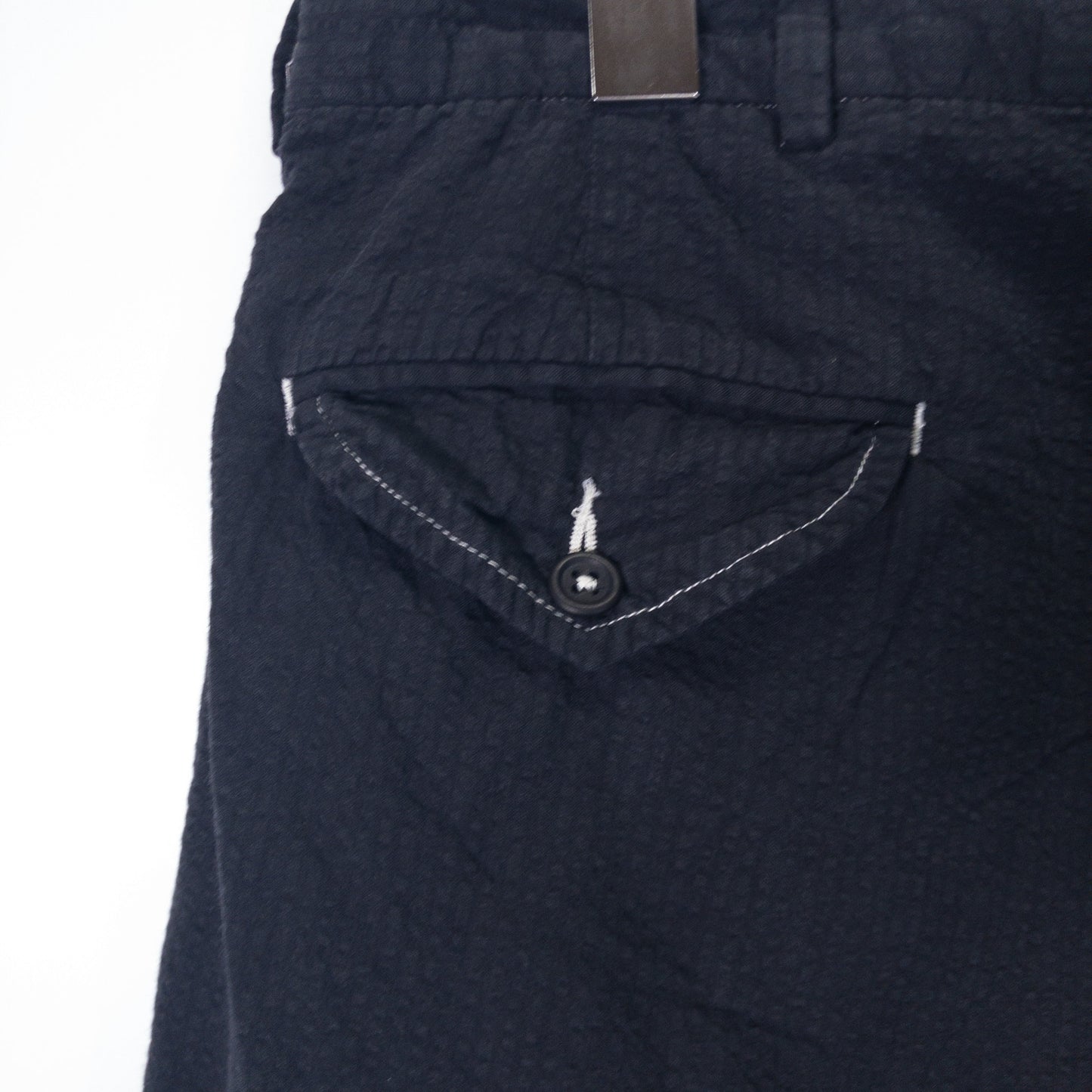 [メンズW34] 90〜00年代 Polo Ralph Lauren/ポロラルフローレン スラックス シアサッカー 黒染め