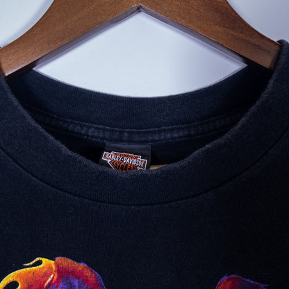 [メンズM] 90〜00年代 Harley-Davidson/ハーレーダビッドソン Tシャツ ハーレーT