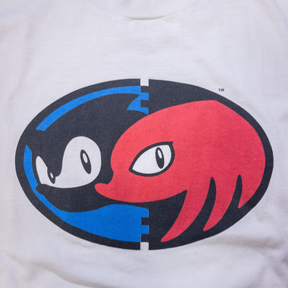 [メンズXL] 90年代 Fruit of the Loom/フルーツオブザルーム Tシャツ SONIC & KNUCKLES ソニックアンドナックルズ キャラクターT