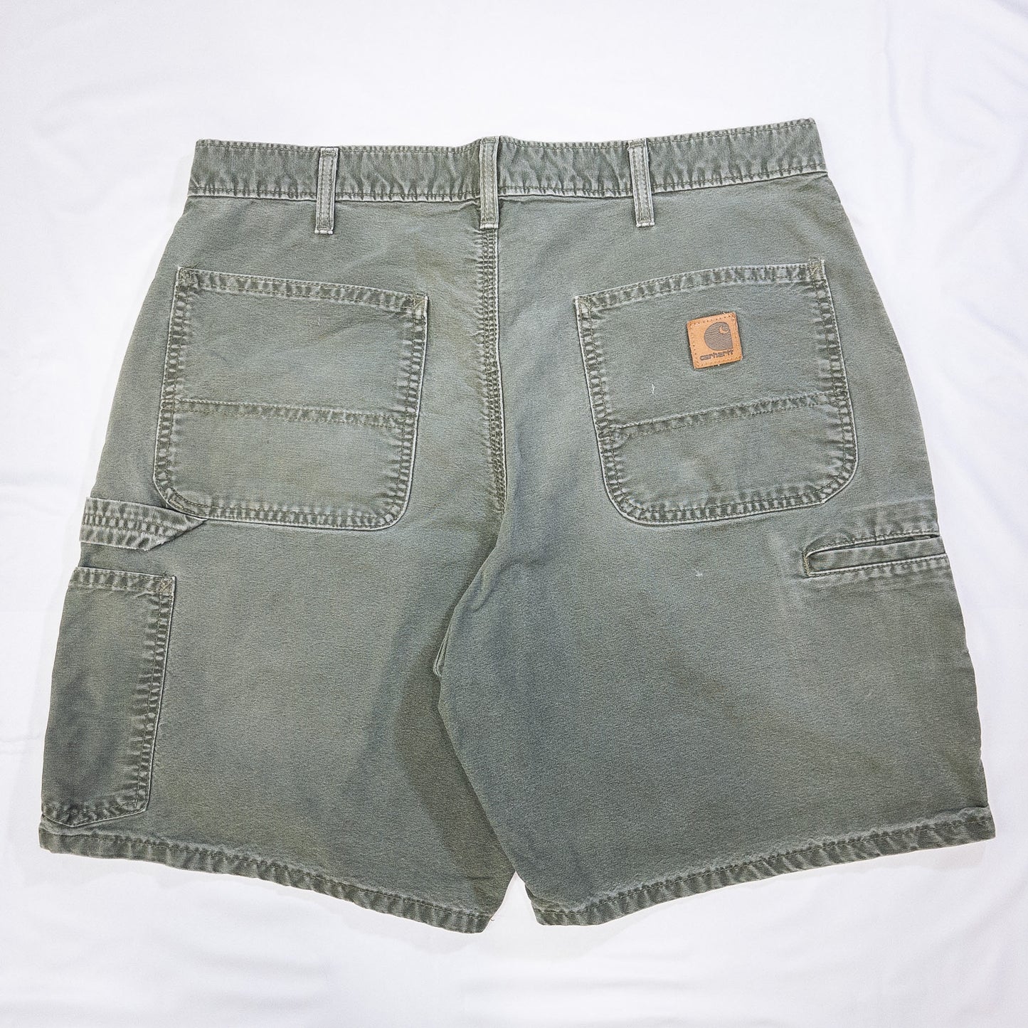 [メンズW33] 90〜00年代 Carhartt/カーハート ショートパンツ ワークショーツ ペインターショーツ
