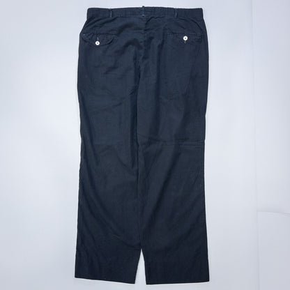 [メンズW32] 90〜00年代 Polo by Ralph Lauren/ポロバイラルフローレン スラックス 黒染め