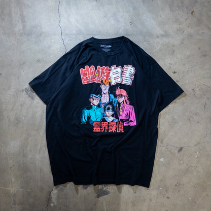 [メンズXL] 00年代 Tシャツ アニメT 幽遊白書 アニメT